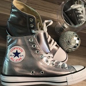 🤙🏼Gun-Metal Converse NEVER WORN